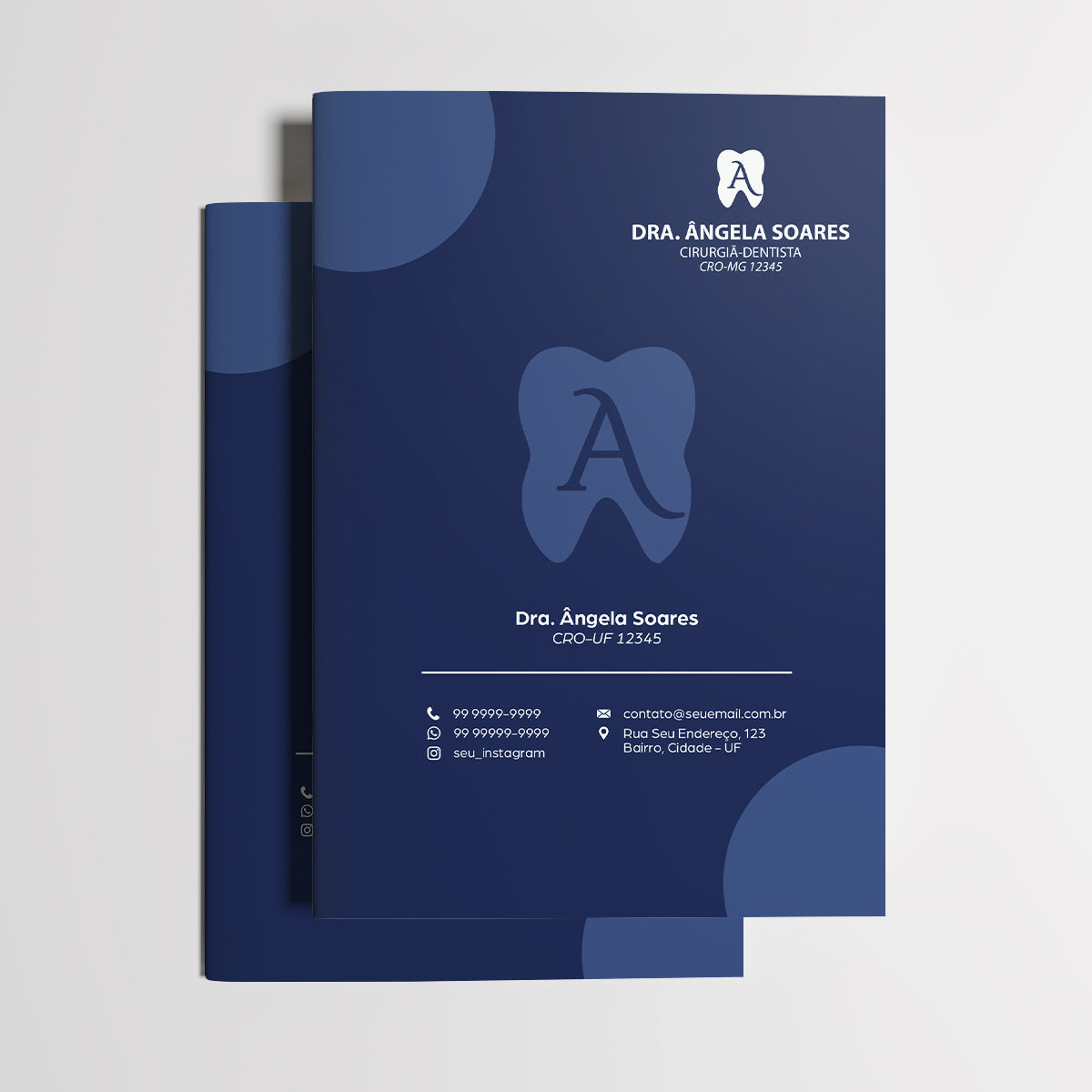 Carteira de Acompanhamento Odontológico | Modelo 003