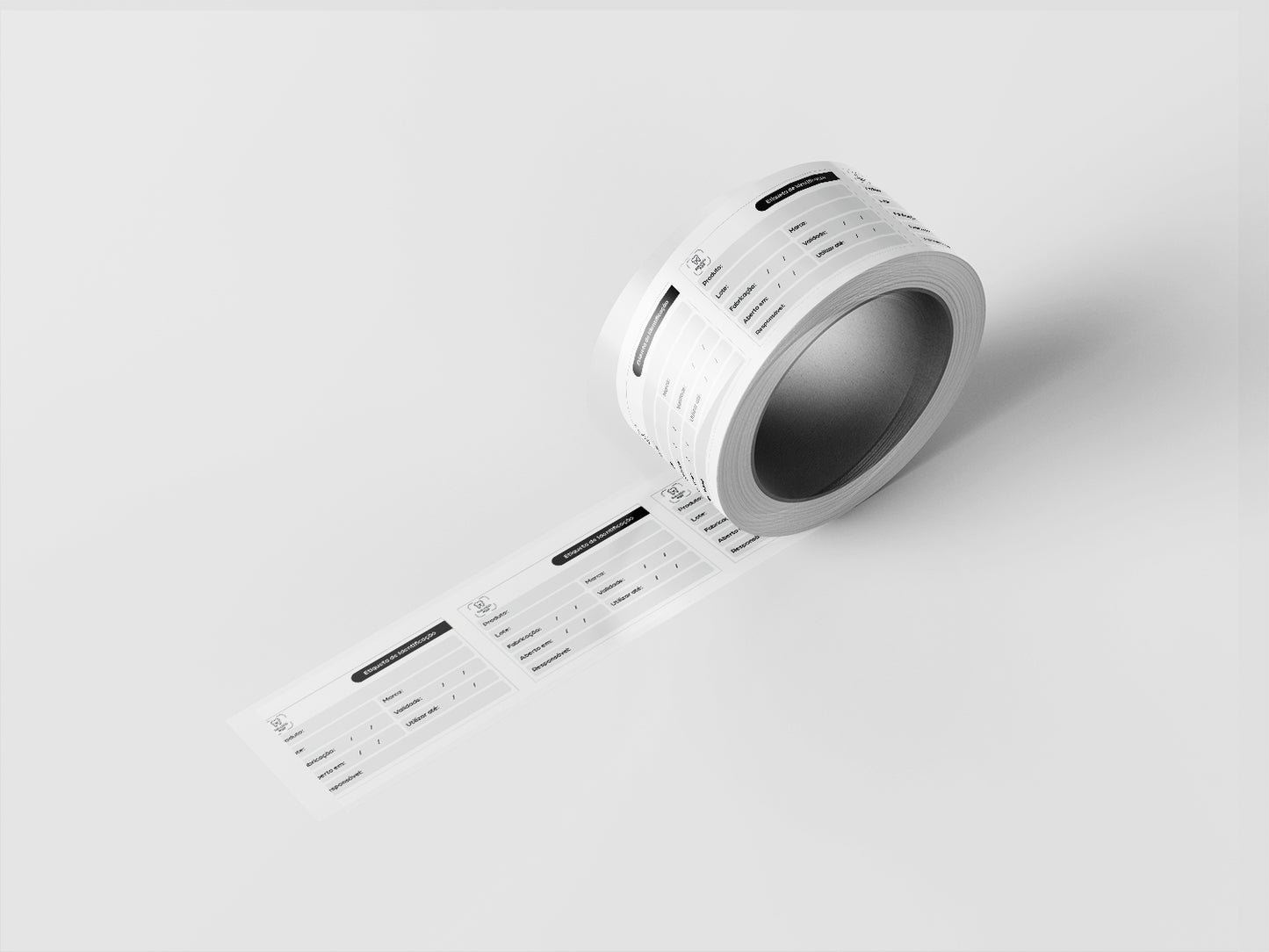 Etiqueta de Identificação BOPP | Modelo 004