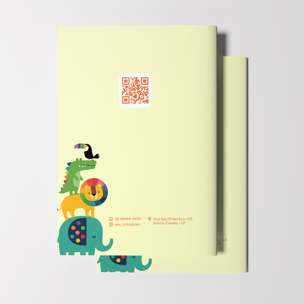 Carteira de Acompanhamento Odontológico 12 Páginas | Modelo 007