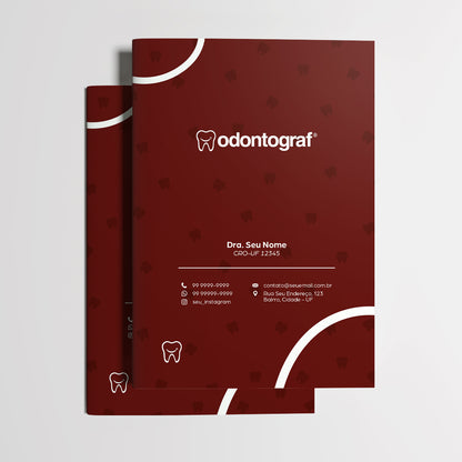 Carteira de Acompanhamento Odontológico | Modelo 001