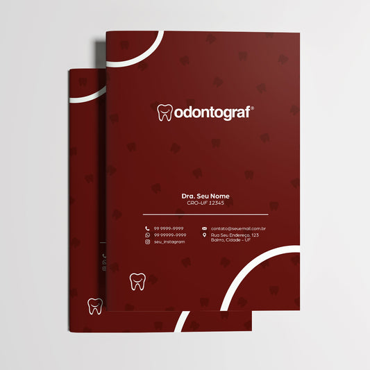 Carteira de Acompanhamento Odontológico | Modelo 001