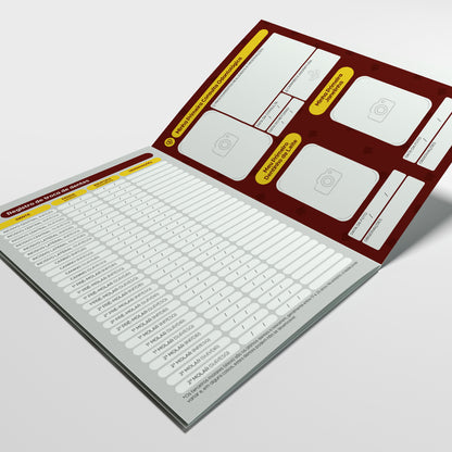 Carteira de Acompanhamento Odontológico | Modelo 001