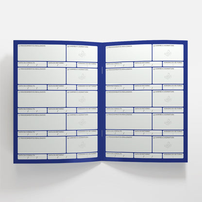 Carteira de Acompanhamento Odontológico | Modelo 002