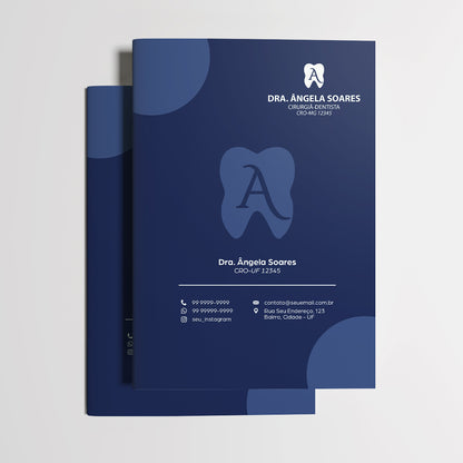 Carteira de Acompanhamento Odontológico | Modelo 003