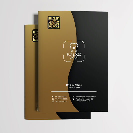 Carteira de Acompanhamento Odontológico | Modelo 004