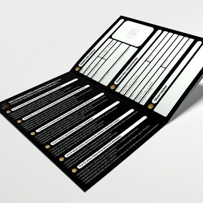 Carteira de Acompanhamento Odontológico | Modelo 004