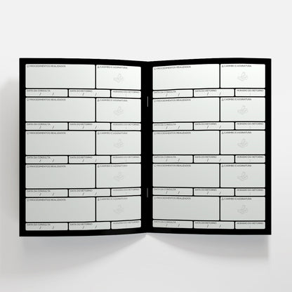 Carteira de Acompanhamento Odontológico | Modelo 004