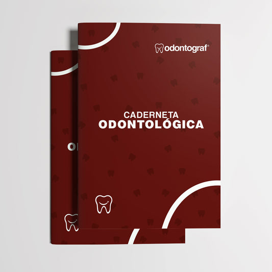 Carteira de Acompanhamento Odontológico 12 Páginas | Modelo 001