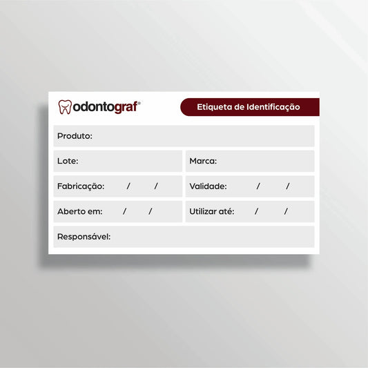 Etiqueta de Identificação BOPP | Modelo 001